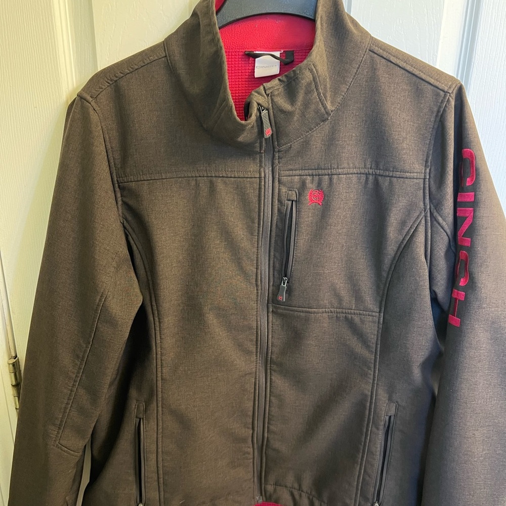 Ladies Brown CINCH Barn Coat